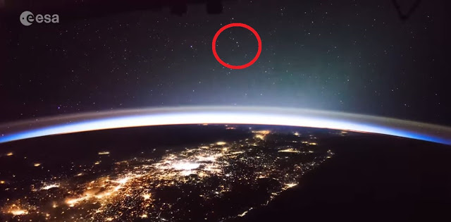 The ISS captures footage of MYSTERY objects above Earth—Scientists confused